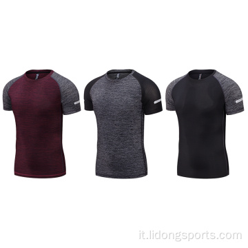 Abbigliamento all&#39;ingrosso fitness semplice elegante mens yoga abbigliamento stretch stretch sport abbigliamento formazione